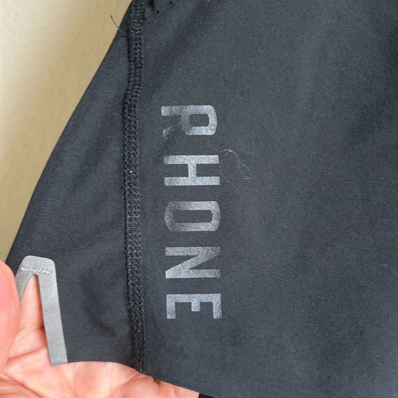 Rhone Shorts Performance Running Training Athletic Black Lined Stretch Mens XL - Picture 7 of 14